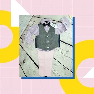 4 piece set NAUTICA formal for boys 24M